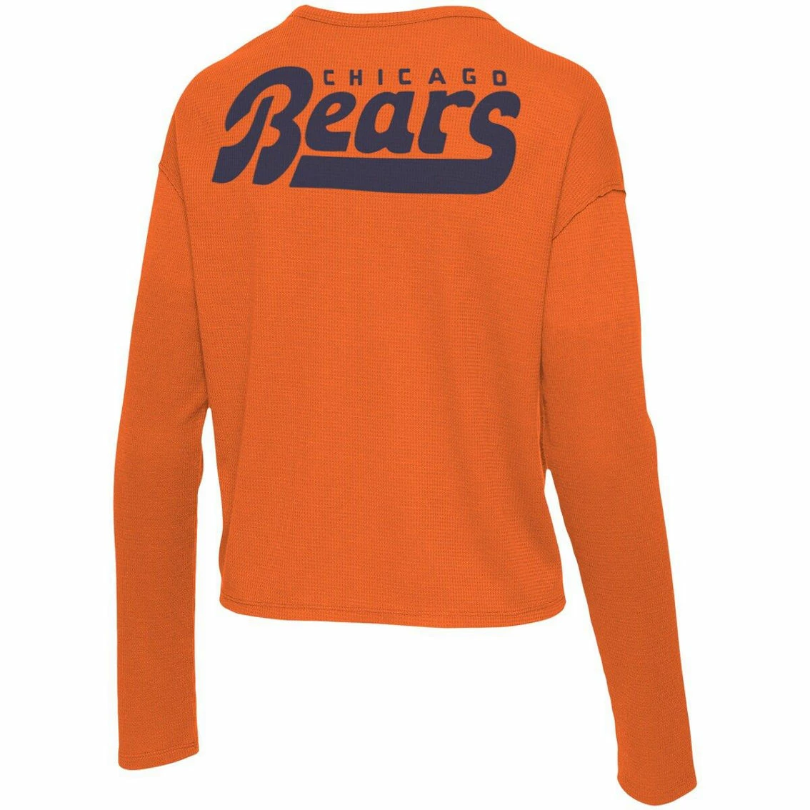 Junk Food Women's Orange Chicago Bears Pocket Thermal Long Sleeve T-Shirt 6 Junk Food Women's Orange Chicago Bears Pocket Thermal Long Sleeve T-Shirt - Image 4