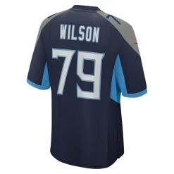 Nike Men's Isaiah Wilson Navy Tennessee Titans Game Jersey 9 Nike Men's Isaiah Wilson Navy Tennessee Titans Game Jersey -Fanatics DSCO1136749427 1320 ALT3