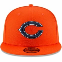 New Era Men's Orange Chicago Bears Omaha 59FIFTY Hat -Fanatics DSCO1136749823 2294 ALT2