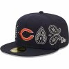 New Era Men's Navy Chicago Bears Bandana 59FIFTY Fitted Hat 2 New Era Men's Navy Chicago Bears Bandana 59FIFTY Fitted Hat -Fanatics DSCO1136758315 1320