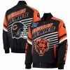 G-III Sports By Carl Banks Men's Navy/Orange Chicago Bears Extreme Strike Cotton Twill Full-Snap Jacket 2 G-III Sports By Carl Banks Men's Navy/Orange Chicago Bears Extreme Strike Cotton Twill Full-Snap Jacket -Fanatics DSCO1136758370 ANGEBL