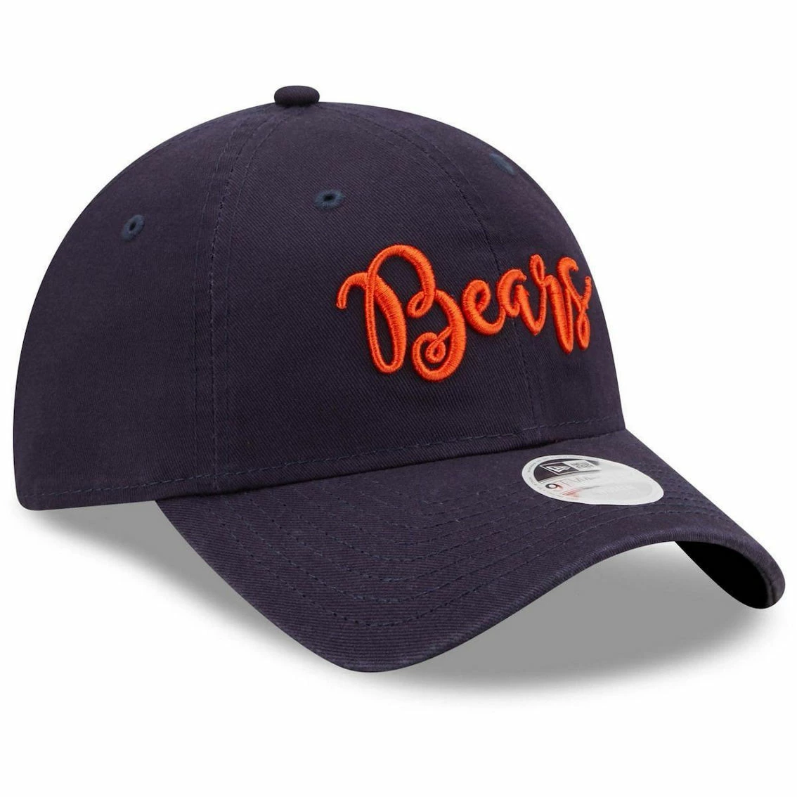 Women's New Era Navy Chicago Bears Script 9TWENTY Adjustable Hat 6 Women's New Era Navy Chicago Bears Script 9TWENTY Adjustable Hat - Image 4