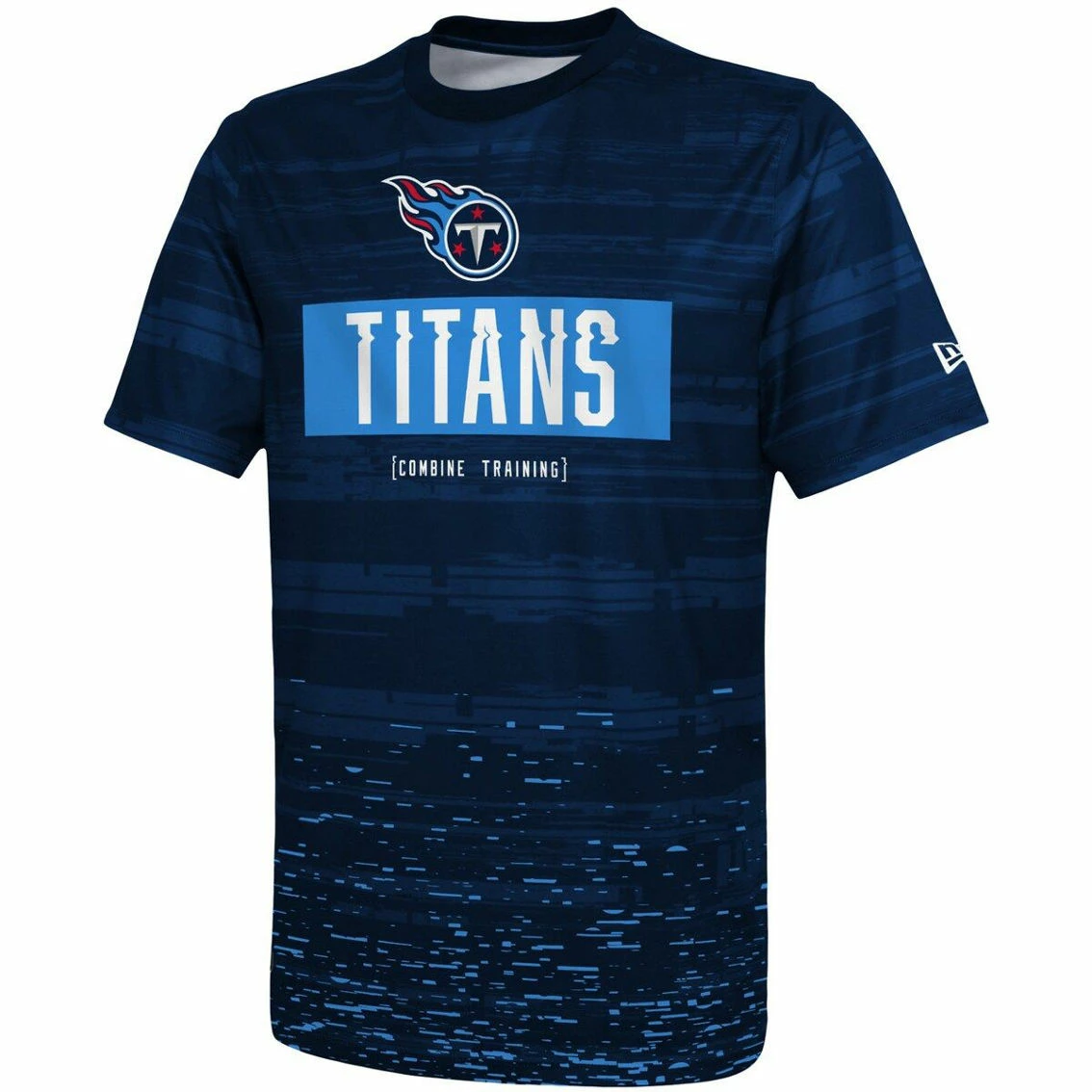 New Era Men's Navy Tennessee Titans Combine Authentic Sweep T-Shirt 5 New Era Men's Navy Tennessee Titans Combine Authentic Sweep T-Shirt - Image 3