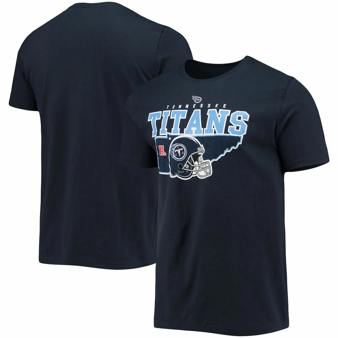 New Era Men's Navy Tennessee Titans Local Pack T-Shirt 4 New Era Men's Navy Tennessee Titans Local Pack T-Shirt - Image 2