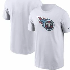 Nike Men's White Tennessee Titans Primary Logo T-Shirt