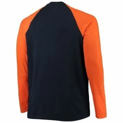 New Era Men's Navy/Orange Chicago Bears Big & Tall League Raglan Long Sleeve T-Shirt 9 New Era Men's Navy/Orange Chicago Bears Big & Tall League Raglan Long Sleeve T-Shirt -Fanatics DSCO1136760071 ANGEBL ALT3