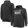 Fanatics Branded Men's Heathered Charcoal Chicago Bears Big & Tall Practice Pullover Hoodie 2 Fanatics Branded Men's Heathered Charcoal Chicago Bears Big & Tall Practice Pullover Hoodie -Fanatics DSCO1136760499 4135