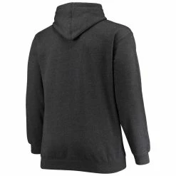 Fanatics Branded Men's Heathered Charcoal Chicago Bears Big & Tall Practice Pullover Hoodie 9 Fanatics Branded Men's Heathered Charcoal Chicago Bears Big & Tall Practice Pullover Hoodie -Fanatics DSCO1136760499 4135 ALT3