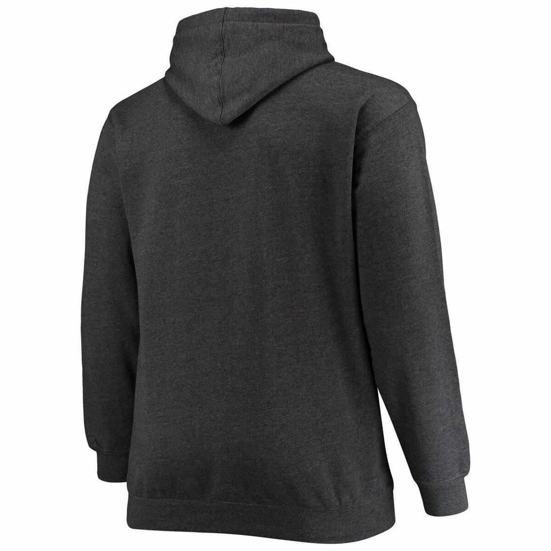 Fanatics Branded Men's Heathered Charcoal Chicago Bears Big & Tall Practice Pullover Hoodie 6 Fanatics Branded Men's Heathered Charcoal Chicago Bears Big & Tall Practice Pullover Hoodie - Image 4