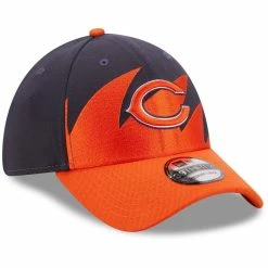 New Era Men's Navy/Orange Chicago Bears Surge 39THIRTY Flex Hat -Fanatics DSCO1136760518 ANGEBL ALT3