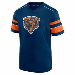 Fanatics Branded Men's Navy Chicago Bears Textured Throwback Hashmark V-Neck T-Shirt 8 Fanatics Branded Men's Navy Chicago Bears Textured Throwback Hashmark V-Neck T-Shirt -Fanatics DSCO1136760532 1320 ALT2