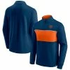 Fanatics Branded Men's Navy/Orange Chicago Bears Block Party Quarter-Zip Jacket 1 Fanatics Branded Men's Navy/Orange Chicago Bears Block Party Quarter-Zip Jacket -Fanatics DSCO1136760546 ANGEBL