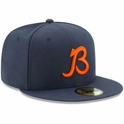 New Era Men's Navy Chicago Bears Logo Omaha 59FIFTY Fitted Hat 9 New Era Men's Navy Chicago Bears Logo Omaha 59FIFTY Fitted Hat -Fanatics DSCO1136760885 1320 ALT3
