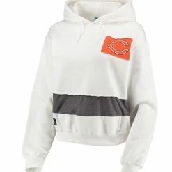 Refried Apparel Women's White Chicago Bears Sustainable Crop Dolman Pullover Hoodie 8 Refried Apparel Women's White Chicago Bears Sustainable Crop Dolman Pullover Hoodie -Fanatics DSCO1136761604 3550 ALT2