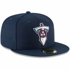 New Era Men's Navy Tennessee Titans Omaha 59FIFTY Hat -Fanatics DSCO1136761761 1320 ALT3