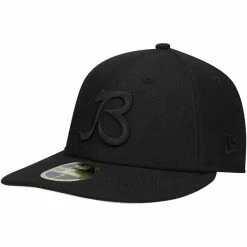 New Era Men's Black Chicago Bears Alternate Logo Black On Black Low 59FIFTY II Fitted Hat 7 New Era Men's Black Chicago Bears Alternate Logo Black On Black Low 59FIFTY II Fitted Hat -Fanatics DSCO1136761814 1007 ALT1