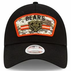 New Era Women's Black Chicago Bears 2021 Salute To Service 9TWENTY Adjustable Hat 8 New Era Women's Black Chicago Bears 2021 Salute To Service 9TWENTY Adjustable Hat -Fanatics DSCO1136762036 1007 ALT2