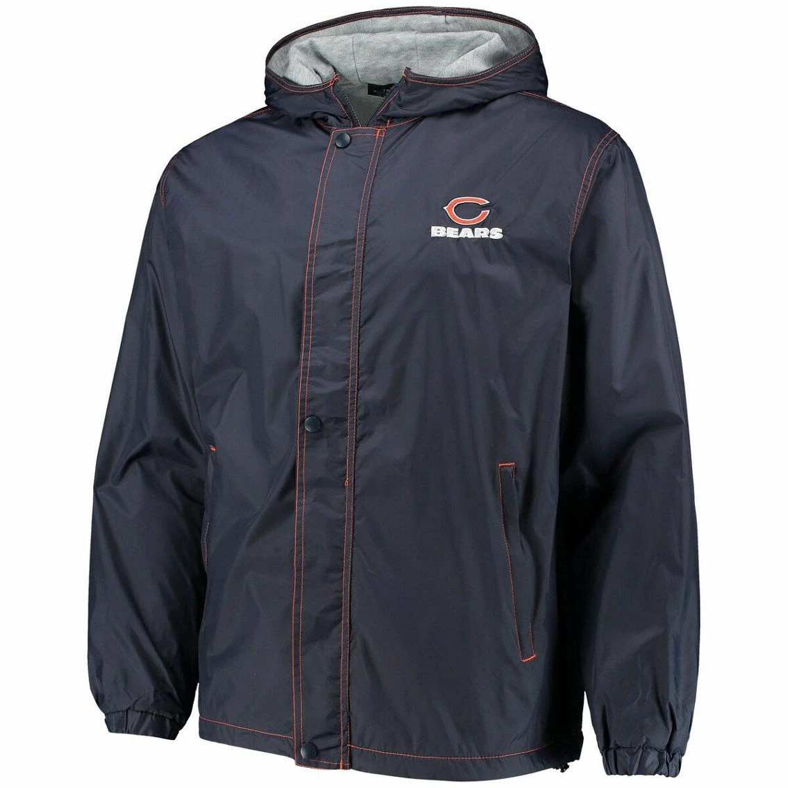Dunbrooke Men's Navy Chicago Bears Logo Legacy Stadium Full-Zip Jacket 5 Dunbrooke Men's Navy Chicago Bears Logo Legacy Stadium Full-Zip Jacket - Image 3