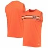 New Era Men's Orange Chicago Bears Brushed Sleeveless Tank Top 2 New Era Men's Orange Chicago Bears Brushed Sleeveless Tank Top -Fanatics DSCO1136763118 2294