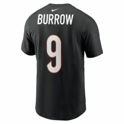 Nike Men's Joe Burrow Black Cincinnati Bengals Player Name & Number T-Shirt 9 Nike Men's Joe Burrow Black Cincinnati Bengals Player Name & Number T-Shirt -Fanatics DSCO1136763329 1007 ALT3