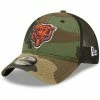 Men's New Era Camo/Black Chicago Bears Basic 9TWENTY Trucker Snapback Hat 1 Men's New Era Camo/Black Chicago Bears Basic 9TWENTY Trucker Snapback Hat -Fanatics DSCO1136763884 4273