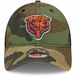 Men's New Era Camo/Black Chicago Bears Basic 9TWENTY Trucker Snapback Hat -Fanatics DSCO1136763884 4273 ALT2