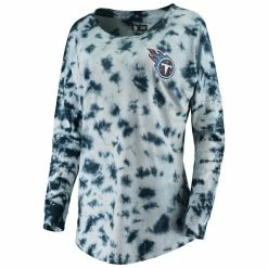 New Era Women's Navy Tennessee Titans Tie-Dye Long Sleeve T-Shirt 8 New Era Women's Navy Tennessee Titans Tie-Dye Long Sleeve T-Shirt -Fanatics DSCO1136763940 1320 ALT2