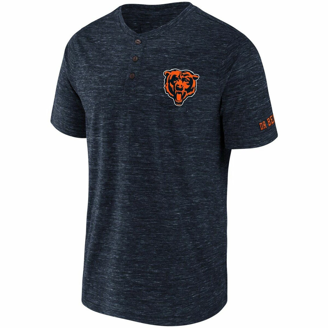 Men's NFL X Darius Rucker Collection By Fanatics Navy Chicago Bears Slub Henley T-Shirt 5 Men's NFL X Darius Rucker Collection By Fanatics Navy Chicago Bears Slub Henley T-Shirt - Image 3