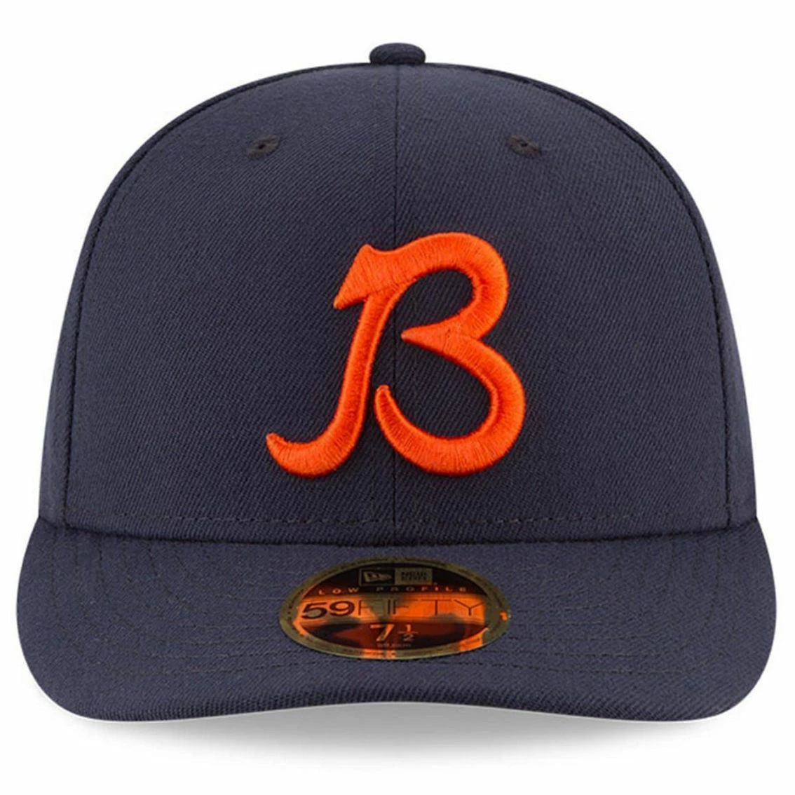 New Era Men's Navy Chicago Bears Omaha Low 59FIFTY Hat - B 5 New Era Men's Navy Chicago Bears Omaha Low 59FIFTY Hat - B - Image 3