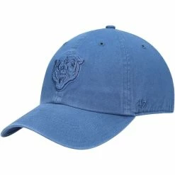 '47 Men's Timber Blue Chicago Bears Clean Up Adjustable Hat