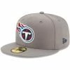 New Era Men's Graphite Tennessee Titans Storm 59FIFTY Fitted Hat 1 New Era Men's Graphite Tennessee Titans Storm 59FIFTY Fitted Hat -Fanatics DSCO1136766898 1925