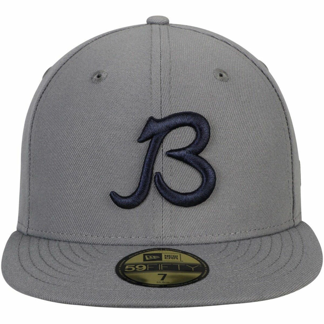 New Era Men's Graphite Chicago Bears Storm 59FIFTY Fitted Hat 5 New Era Men's Graphite Chicago Bears Storm 59FIFTY Fitted Hat - Image 3