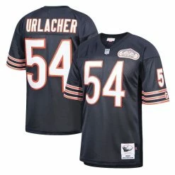 Mitchell & Ness Men's Brian Urlacher Navy Chicago Bears 2001 Authentic Throwback Retired Player Jersey