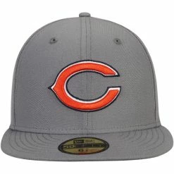 Men's New Era Graphite Chicago Bears Primary Logo Storm 59FIFTY Fitted Hat 8 Men's New Era Graphite Chicago Bears Primary Logo Storm 59FIFTY Fitted Hat -Fanatics DSCO1136768177 1925 ALT2