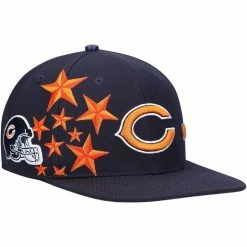 Men's Pro Standard Chicago Bears Navy Stars Snapback Hat -Fanatics DSCO1136768370 1320 ALT1