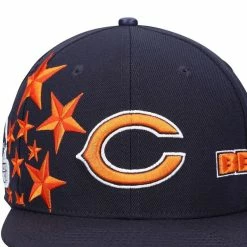 Men's Pro Standard Chicago Bears Navy Stars Snapback Hat -Fanatics DSCO1136768370 1320 ALT2