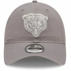 Men's New Era Gray Chicago Bears Core Classic 2.0 9TWENTY Adjustable Hat 8 Men's New Era Gray Chicago Bears Core Classic 2.0 9TWENTY Adjustable Hat -Fanatics DSCO1136768439 1927 ALT2