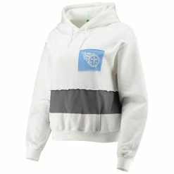 Refried Apparel Women's White Tennessee Titans Sustainable Crop Dolman Pullover Hoodie 8 Refried Apparel Women's White Tennessee Titans Sustainable Crop Dolman Pullover Hoodie -Fanatics DSCO1136768507 3550 ALT2