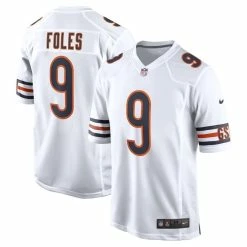 Nike Men's Nick Foles White Chicago Bears Game Jersey