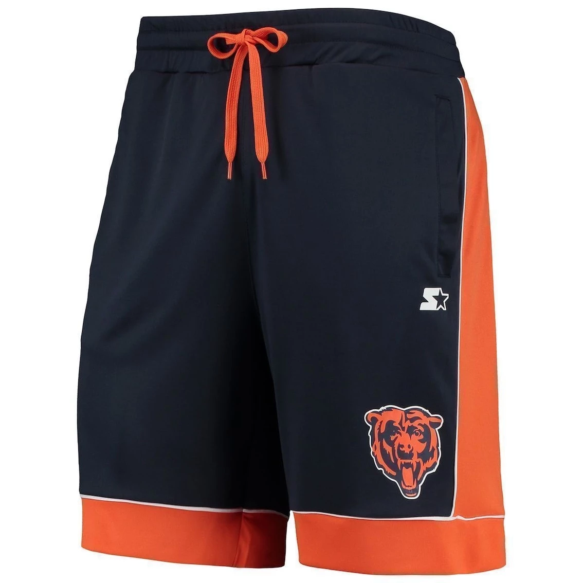 Men's Starter Navy/Orange Chicago Bears Fan Favorite Fashion Shorts 5 Men's Starter Navy/Orange Chicago Bears Fan Favorite Fashion Shorts - Image 3