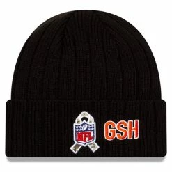New Era Youth Black Chicago Bears 2021 Salute To Service Cuffed Knit Hat 9 New Era Youth Black Chicago Bears 2021 Salute To Service Cuffed Knit Hat -Fanatics DSCO1136770733 1007 ALT3