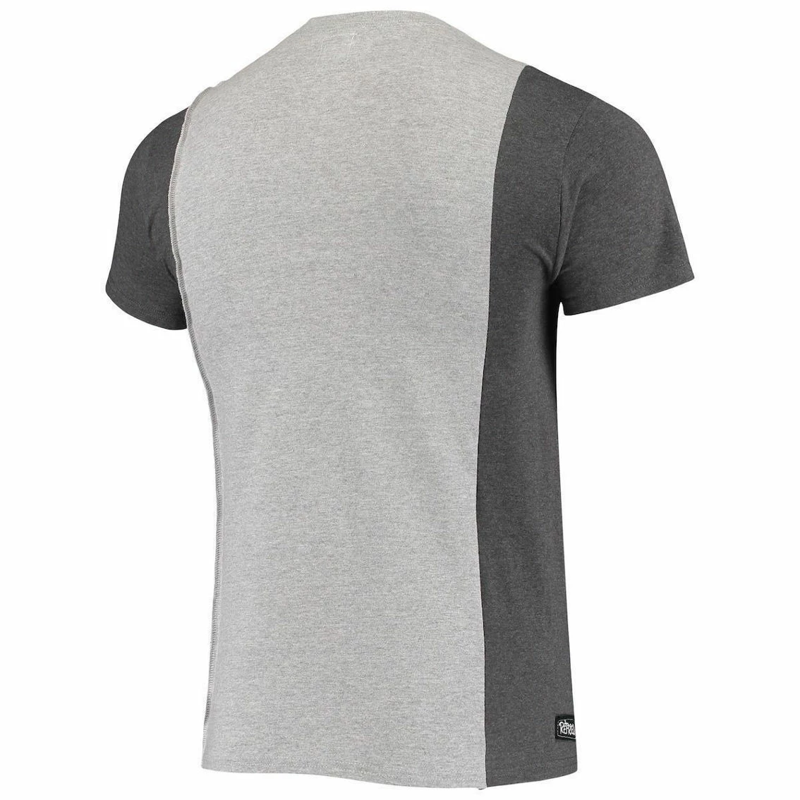 Men's Refried Apparel Heather Gray Cincinnati Bengals Sustainable Split T-Shirt 6 Men's Refried Apparel Heather Gray Cincinnati Bengals Sustainable Split T-Shirt - Image 4