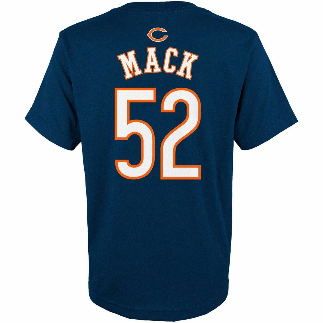 Outerstuff Youth Khalil Mack Navy Chicago Bears Mainliner Player Name & Number T-Shirt 6 Outerstuff Youth Khalil Mack Navy Chicago Bears Mainliner Player Name & Number T-Shirt - Image 4