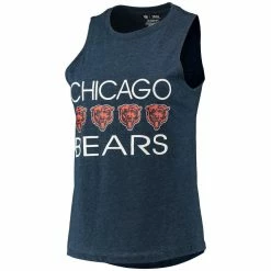 Concepts Sport Women's Orange/Navy Chicago Bears Muscle Tank Top & Pants Sleep Set -Fanatics DSCO1136773613 2294 ALT2