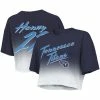 Majestic Threads Women's Threads Derrick Henry Navy/White Tennessee Titans Drip-Dye Player Name & Number Tri-Blend Crop T-Shirt 1 Majestic Threads Women's Threads Derrick Henry Navy/White Tennessee Titans Drip-Dye Player Name & Number Tri-Blend Crop T-Shirt -Fanatics DSCO1136773743 GZKZ