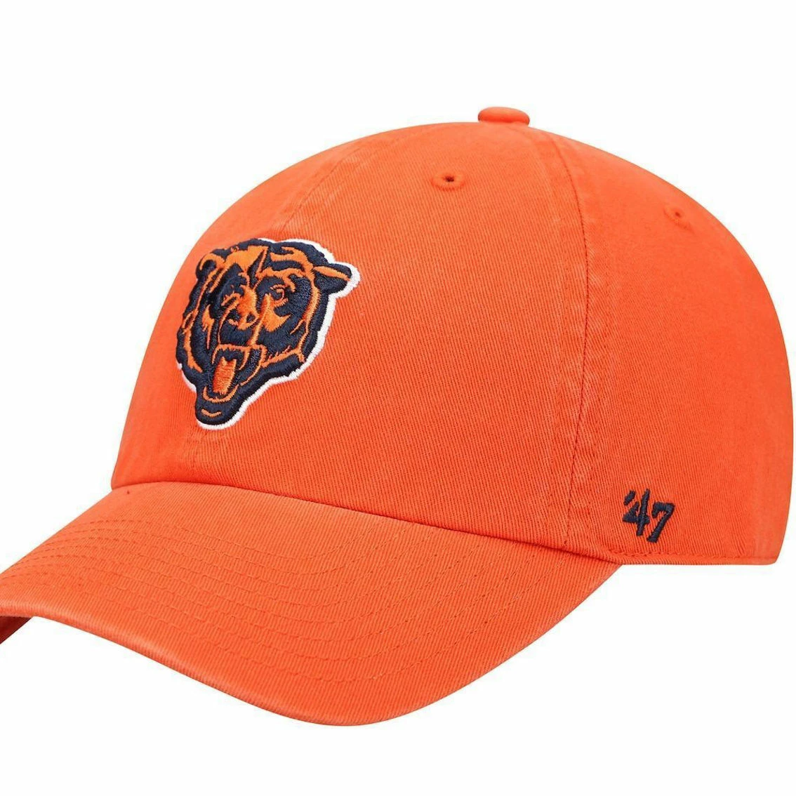 '47 Men's Orange Chicago Bears Secondary Clean Up Adjustable Hat 3 '47 Men's Orange Chicago Bears Secondary Clean Up Adjustable Hat