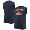 Profile Men's Navy Chicago Bears Big & Tall Muscle Tank Top 2 Profile Men's Navy Chicago Bears Big & Tall Muscle Tank Top -Fanatics DSCO1136773795 1320