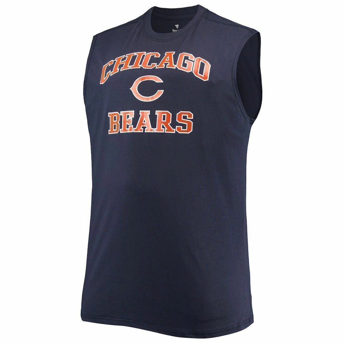 Profile Men's Navy Chicago Bears Big & Tall Muscle Tank Top 5 Profile Men's Navy Chicago Bears Big & Tall Muscle Tank Top - Image 3