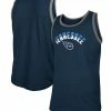 New Era Men's Heathered Navy Tennessee Titans Ringer Tri-Blend Tank Top 1 New Era Men's Heathered Navy Tennessee Titans Ringer Tri-Blend Tank Top -Fanatics DSCO1136774187 SXT5