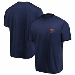 Majestic Men's Navy Chicago Bears Showtime Logo Cool Base T-Shirt